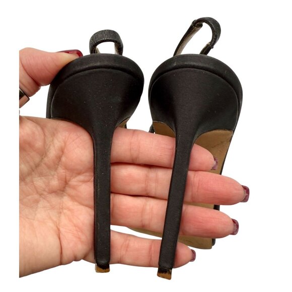 Manolo Blahnik Slingback heels with Embellishments - Size 9 - Picture 4 of 9